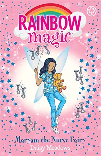 Book cover: fairy in nurse uniform with a teddy bear.