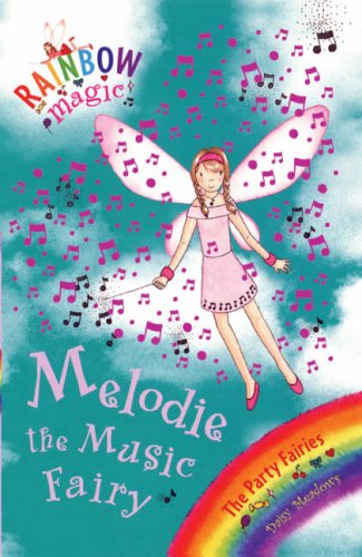 Book cover featuring a fairy with pink dress and musical notes.