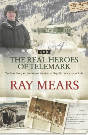 Book cover featuring Ray Mears, a snowy landscape, and historical photographs on a paper background.