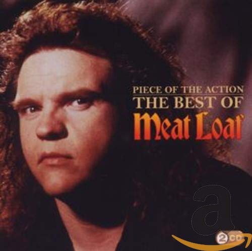 CD cover of Meat Loaf’s “Piece of the Action” album, close-up portrait.