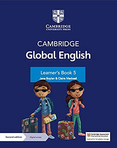 CoverL's Book 5 cover featuring two cartoon children with suitcases on a blue background.