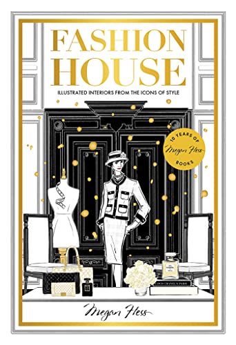 Book cover featuring a fashion illustration of a woman and mannequin.
