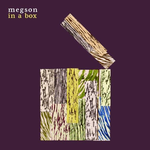 Album cover art: a wooden box with lid open on a purple background.