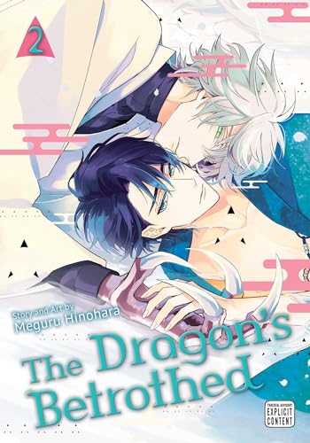 Manga cover featuring two male characters embracing, with the title The Dragon's Betrothed.