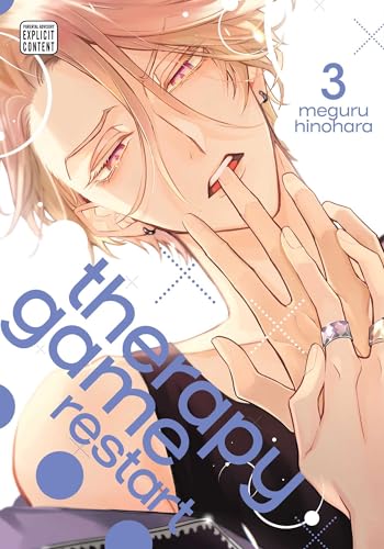 Manga cover featuring a close-up of a man with long blonde hair.