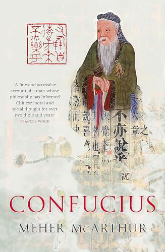 Book cover featuring a portrait of Confucius with Chinese calligraphy.