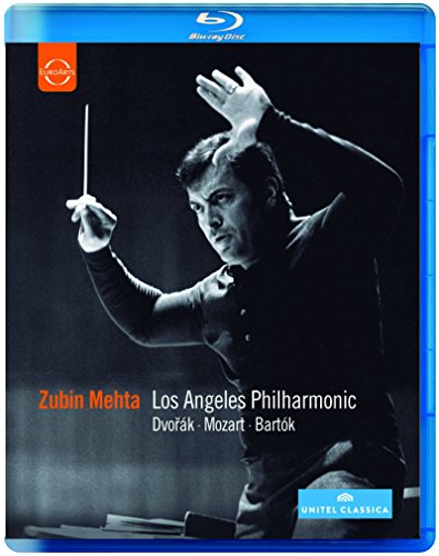 Blu-ray cover featuring conductor Zubin Mehta with the Los Angeles Philharmonic.