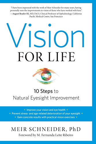 Book cover: “Vision for Life” with an eye illustration and text.