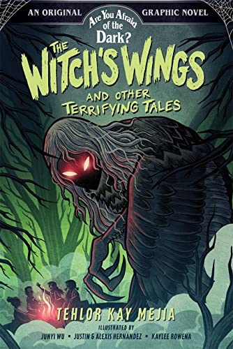 Are You Afraid of the Dark?" graphic novel cover featuring a ghostly witch.