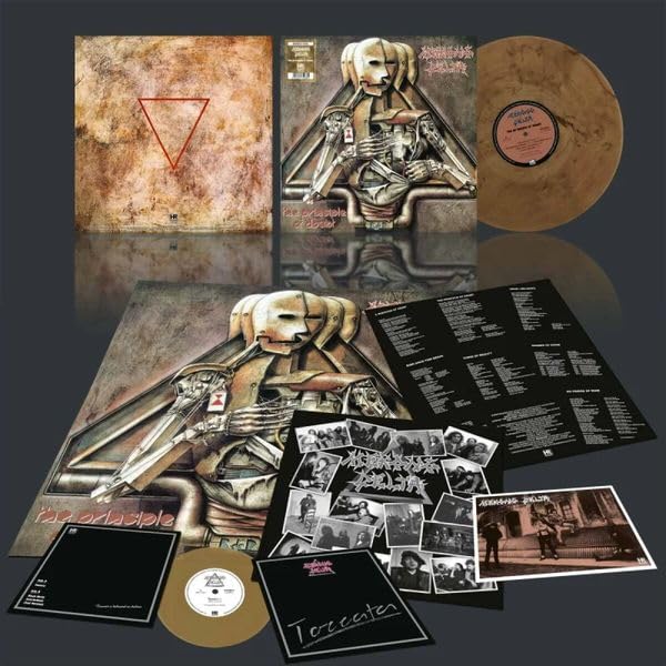 Vinyl record of Mekong Delta’s “The Principle of Doubt” with album art and inserts.
