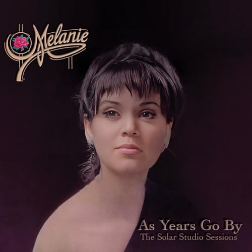 Album cover for Melanie’s “As Years Go By” featuring a portrait of the singer.