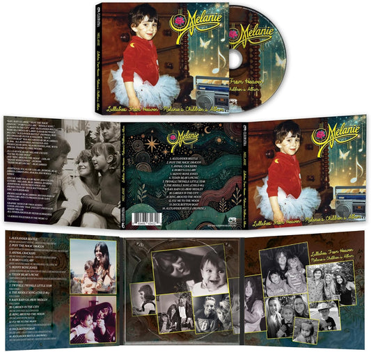 Melanie album CD, “Lullabies From Heaven”, in standard jewel case.