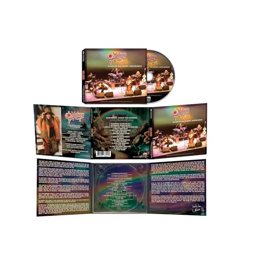 CD case and disc for Melanie’s “Somewhere Under The Rain” live album.