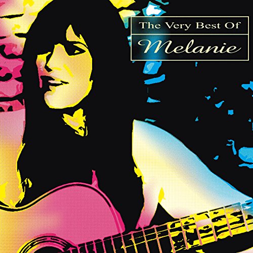 CD cover for Melanie’s “The Very Best Of” featuring a portrait and guitar.