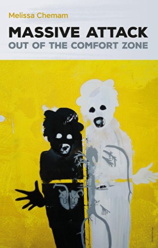 Book cover for "Massive Attack: Out Of The Comfort Zone" with abstract figures.