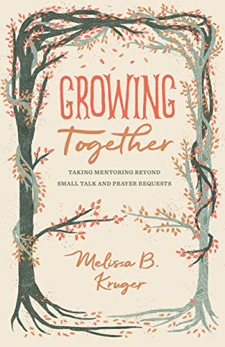 Book cover with intertwined trees framing the title "Growing Together.