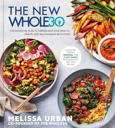 Book cover featuring colorful bowls of vegetables, grains, and meat.