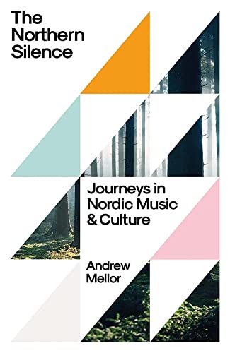 Book cover: geometric design with forest imagery, titled "The Northern Silence.