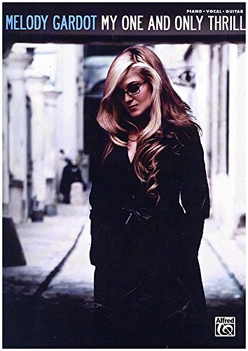 Sheet music cover featuring Melody Gardot in a black coat, looking downward.