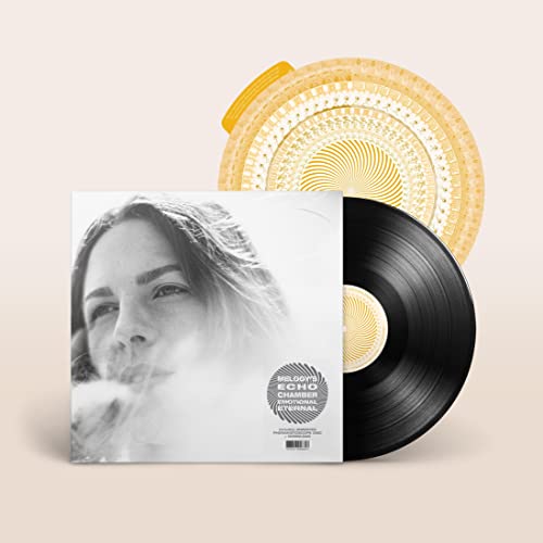 Vinyl record of Melody's Echo Chamber’s “Emotional Eternal” with portrait cover.