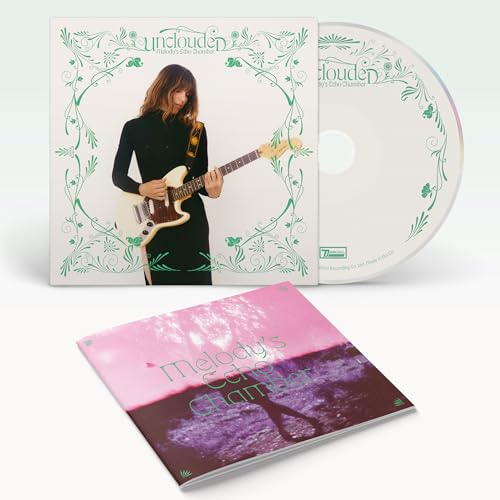 Melody's Echo Chamber "Unclouded" CD with artist playing guitar and insert.