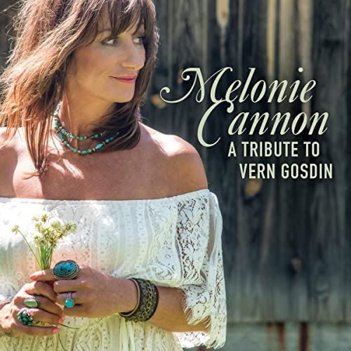 Melonie Cannon album cover, portrait of a woman in white lace.