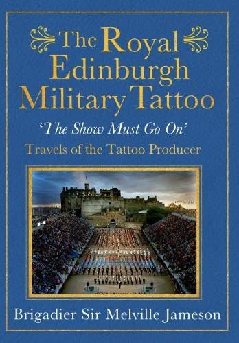 Book cover featuring Edinburgh Castle and performers in uniform.