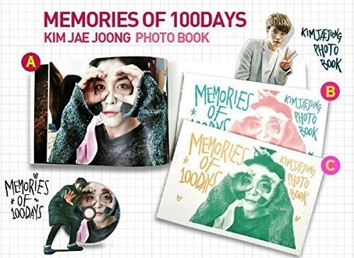 DVD cover for “Memories Of 100 Days” featuring Kim Jaejoong photos.