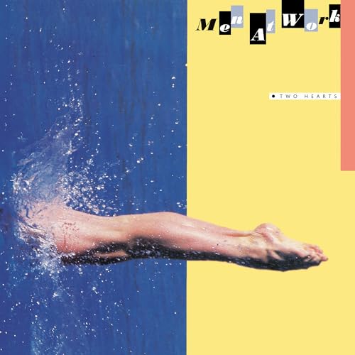 CD cover showing a person's legs diving into blue water against a yellow background.