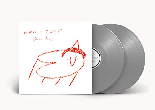 Men I Trust “Oncle Jazz” vinyl record with childlike red drawing.