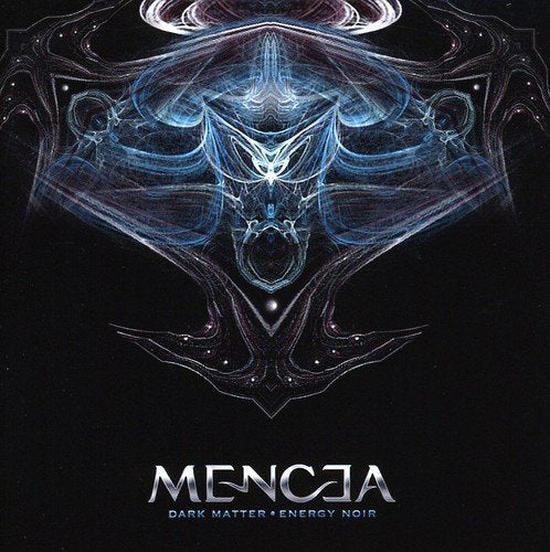 Dark, abstract fractal design with band name "Mencea" and album title.