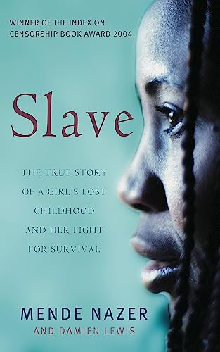 Book cover: “Slave” by Mende Nazer, showing a young woman’s profile.