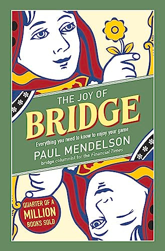 Book cover: "The Joy of Bridge" featuring card-themed artwork.