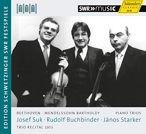 Mendelssohn Bartholdy / Beetho - Beethoven/ Bartholdy: Piano Trio [Josef Suk, Rudolf Buchbinder, János Starker] [Hanssler: 93.724] [CD]
