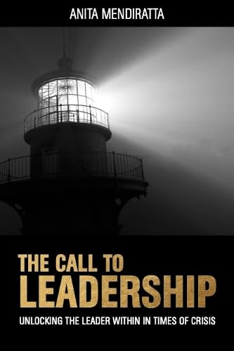 Book cover with a lighthouse and title "The Call to Leadership".