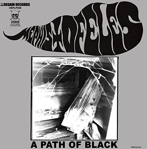 Vinyl record cover: black and white abstract design with a cracked window.