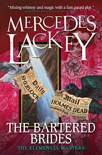 Book cover featuring a Victorian-era woman, birds, and a waterfall.