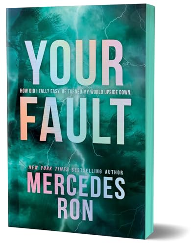 Book cover with stormy teal background and large, colorful title text.