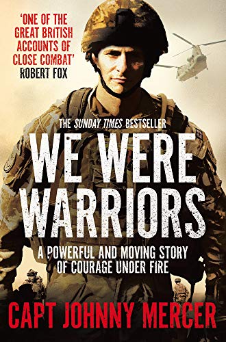 Book cover featuring a soldier in camouflage with a helicopter backdrop.