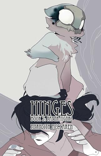 Book cover featuring an illustrated, anthropomorphic creature with dark hair.