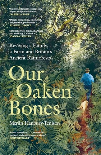 Book with earthy tones, tree cover, and possibly a farm or forest landscape photograph.