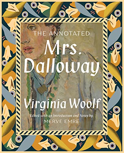 Book cover for “The Annotated Mrs. Dalloway” by Virginia Woolf.