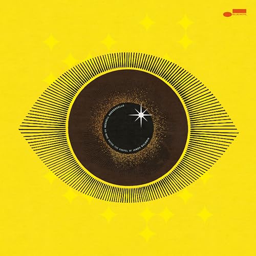 Yellow CD cover with a stylized eye and starburst design.