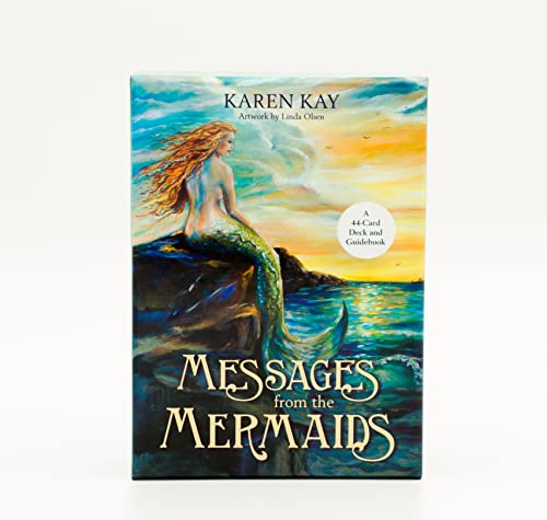 Boxed oracle card deck featuring a painting of a mermaid.