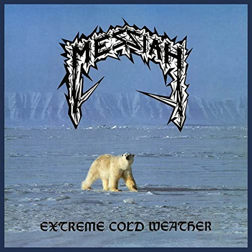 Album cover: polar bear on ice with jagged "Messiah" lettering.
