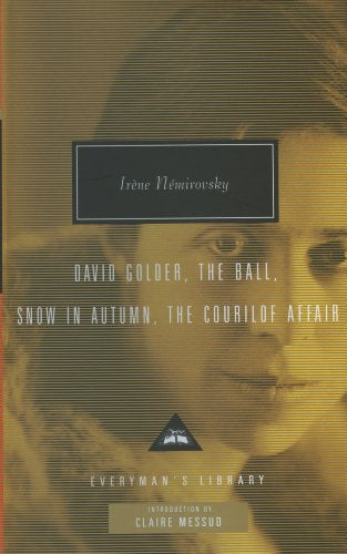 Book cover for "Four Novels" by Irène Némirovsky, with a portrait.