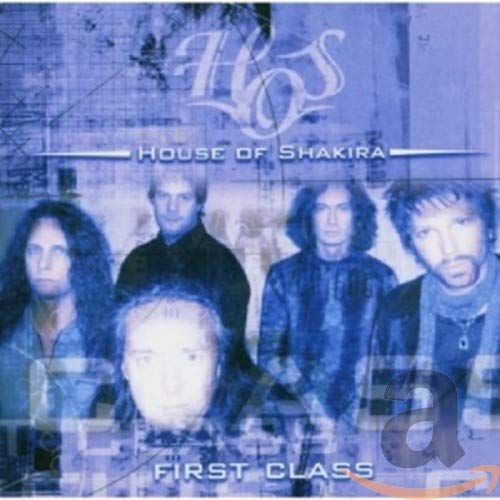 CD cover for “House of Shakira” featuring four men with long hair.