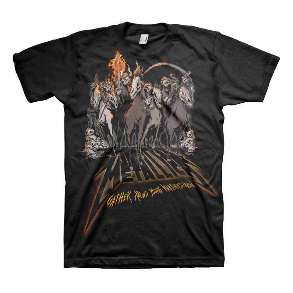 Metallica's 40th anniversary box set featuring four horsemen chess pieces.