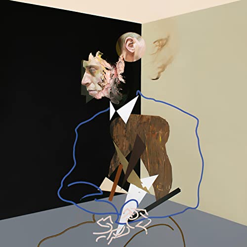 Album cover for Methyl Ethel’s “Triage” featuring distorted, fragmented portraiture.