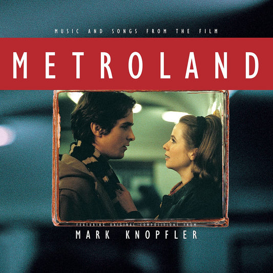 Vinyl record cover for “Metroland” featuring a couple in a frame.